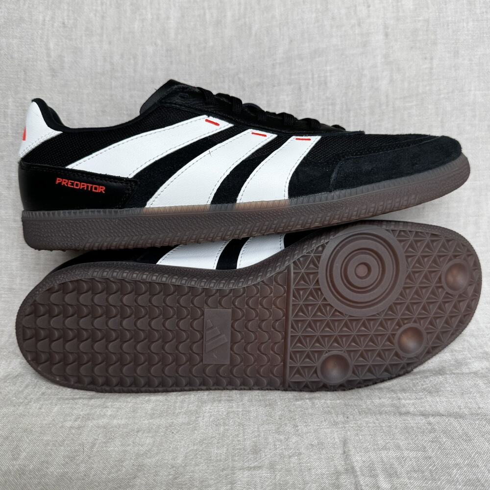 [MENS 6.5] Adidas Predator 24 Freestyle 20th Anniversary Red Black Suede IF1025